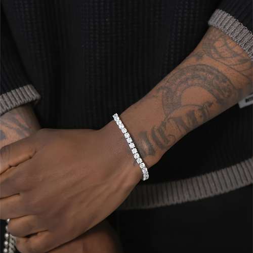 Silver Tennis Bracelet