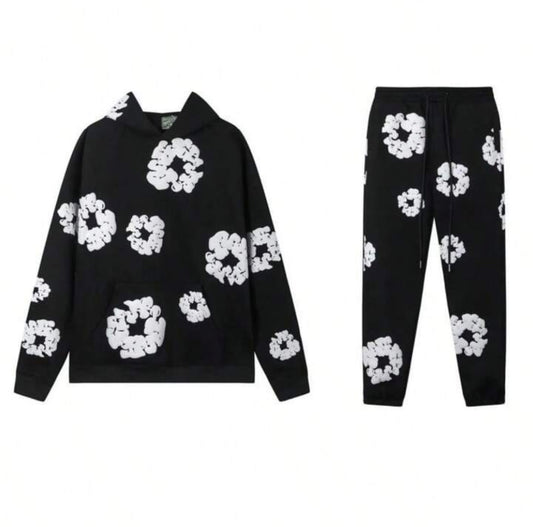 DENIM TEARS HOODIE JOGGER SET